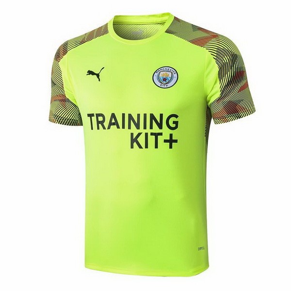 Entrenamiento Manchester City 2019/20 Verde Fluorescente